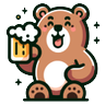 啤啤熊 LOGO