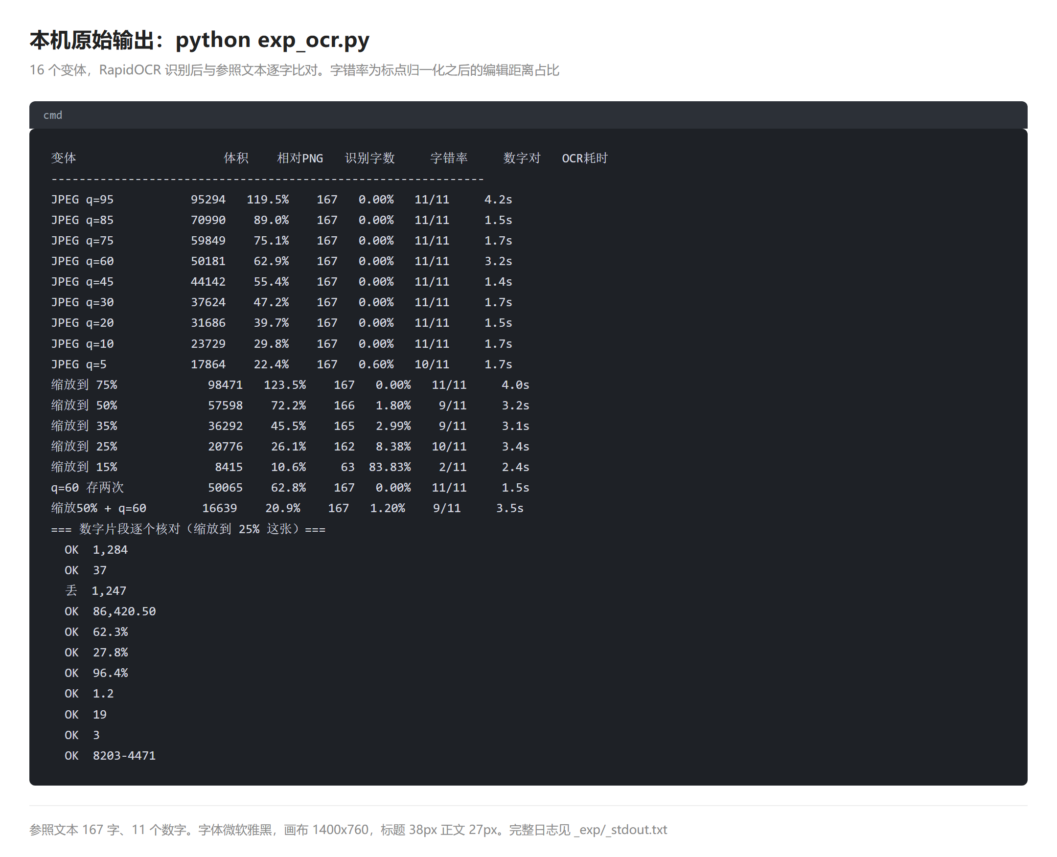 本机原始输出，python exp_ocr.py 未改动